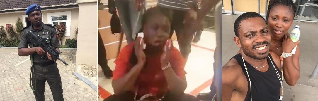 policeman-shots-lover-in-mouth-opebi-ikeja-#endsars policeman-shots-lover-in-mouth-opebi-ikeja-in-end-sars-protest