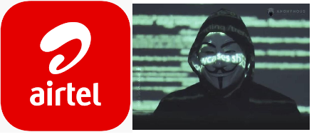 anonymous-airtel- #endsars-#endpolicebrutality Anonymous reportedly hacks Airtel...credits customers free 1k!