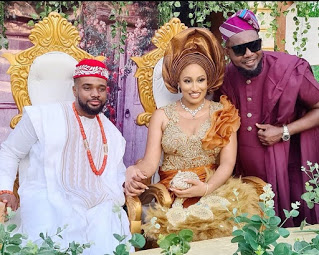 Photos from Williams Uchemba's Traditional Marriage with Brunella Oscar