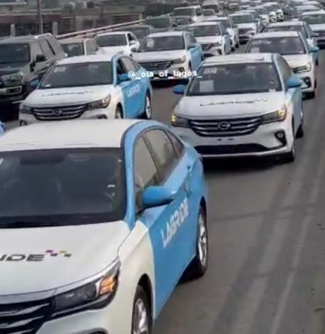 Video: Lagos Buys More Cars From China For Online Taxis In LagosRide #lagride lagride-lagos-ride-many-new-china-cars-online-app-uber-taxify-bolt
