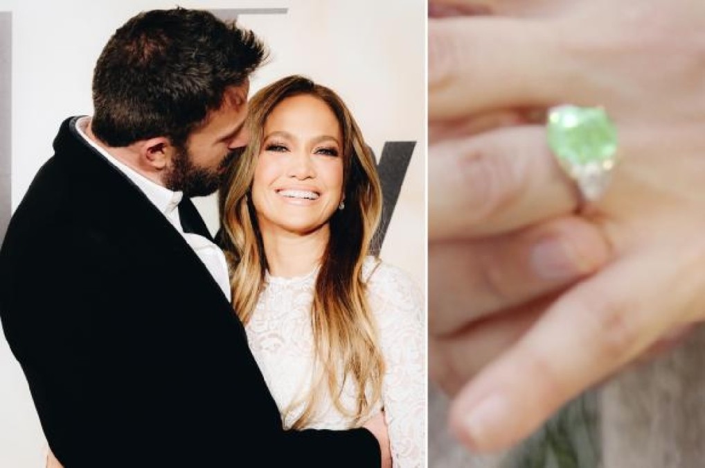 Everything You Need To Know About Jennifer Lopez's Green Engagement Diamond Ring From Ben Affleck 3 2-Everything You Need To Know About Jennifer Lopez's Green Engagement Diamond Ring From Ben Affleck