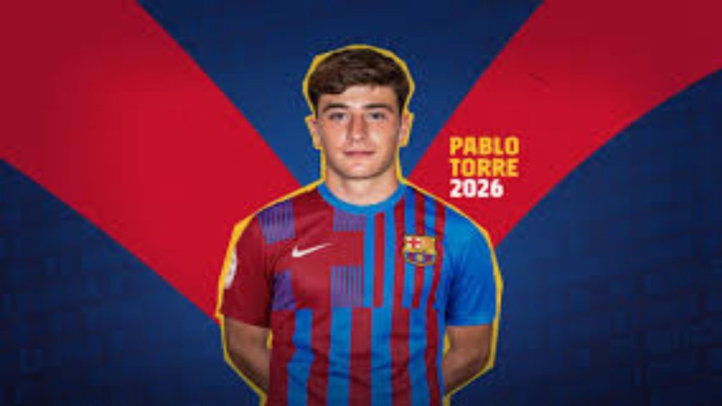 Photo: Midfielder, Pablo Torre Signs 5-year Deal At Barcelona FC 1 playmaker-pablo-torre-signs-5-year-deal-at-barcelona-fc