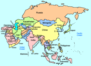 news-from-countries-in-asia-continent-map