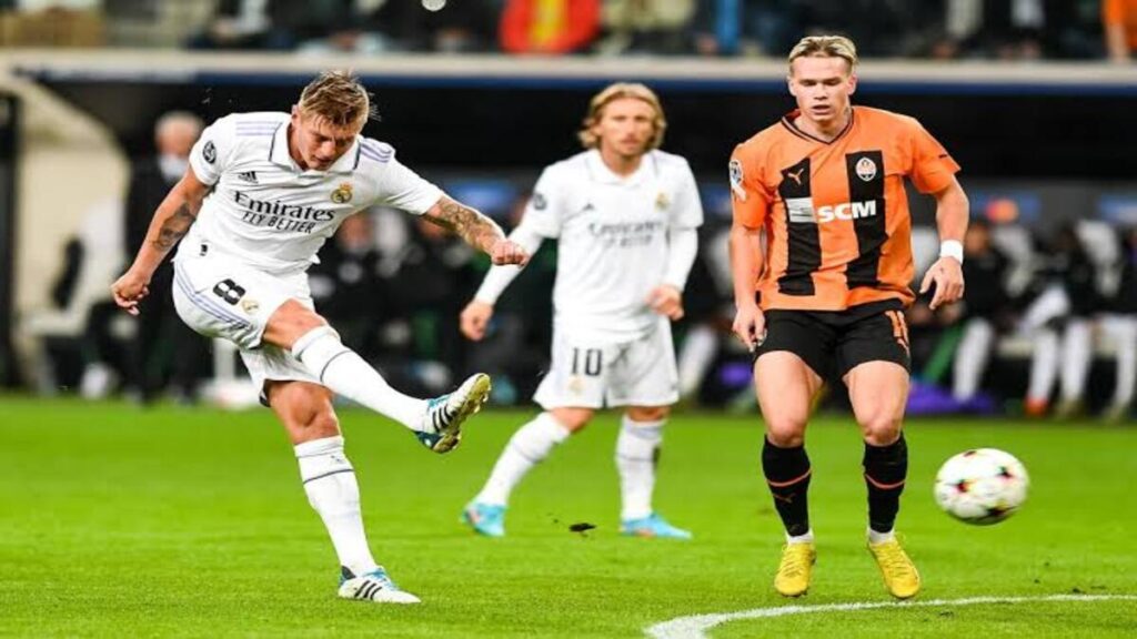 Shakhtar Vs. Real Madrid Antonio Rudiger Scores A LastSecond