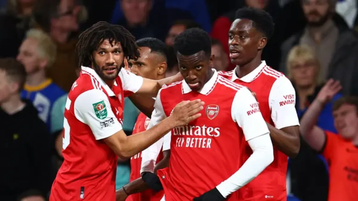 Arsenal exits Carabao Cup race after defeat to Brighton