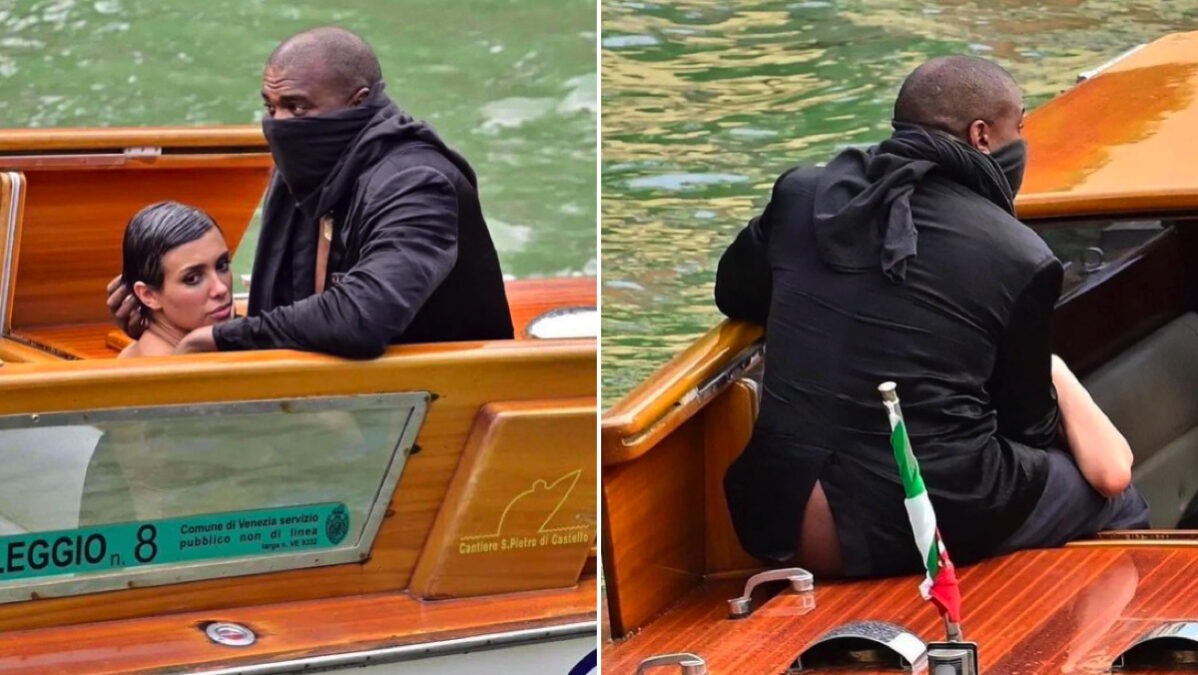 Photo & Video Bianca Censori Seemingly Giving Kanye West Head On A Boat In Italy. Butt Exposed