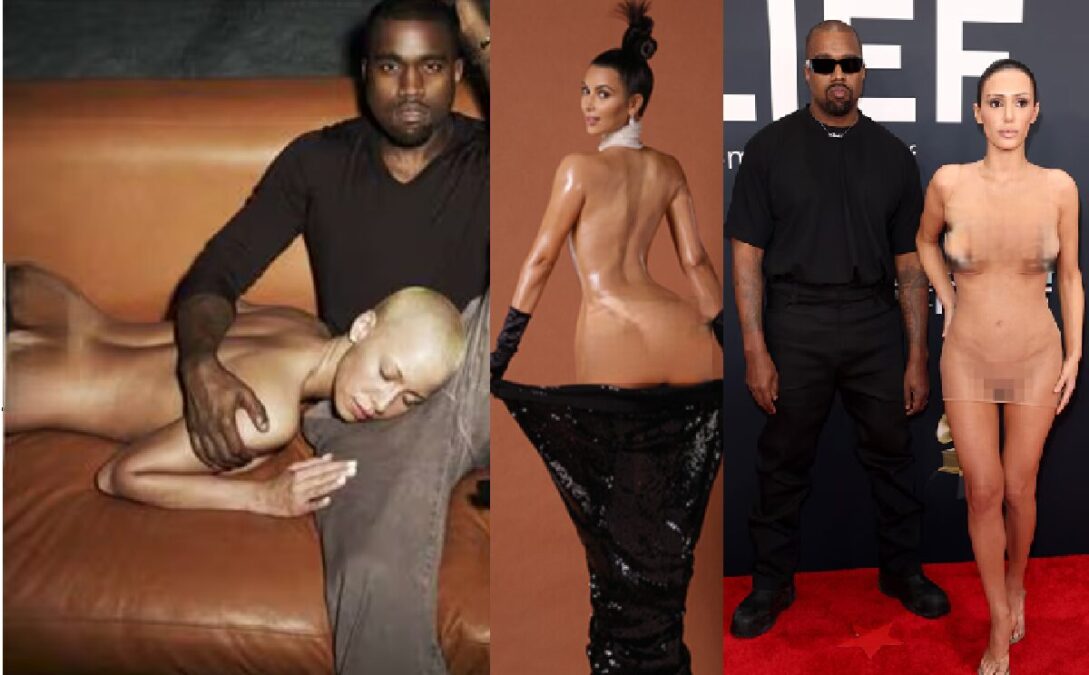 Kanye West's Ex Amber Rose Says He forces His women, Girlfriends, Wives (Kim Kardashian, Bianca Censori) to Dress Naked To Make Men Want To Have Sex With Them (Video)