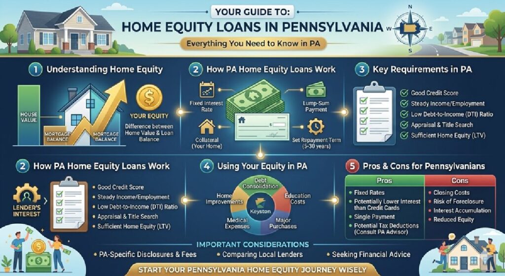 Everything You Need to Know About Home Equity Loans in Pennsylvania PA