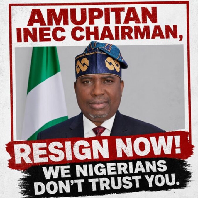 Why Nigerians Are Calling For The Resignation Of INEC Chairman Amupitan 2 Why Nigerians Are Calling For The Resignation Of INEC Chairman Amupitan