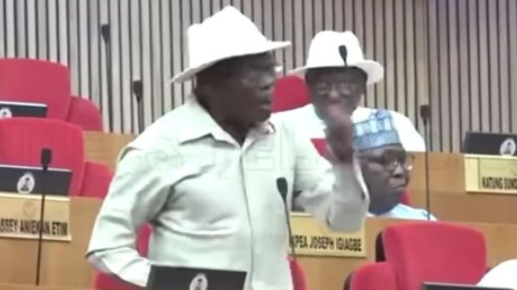 Oshiomhole Challenges Akpabio Over Senate Leadership Rule 2 adams-oshiomole