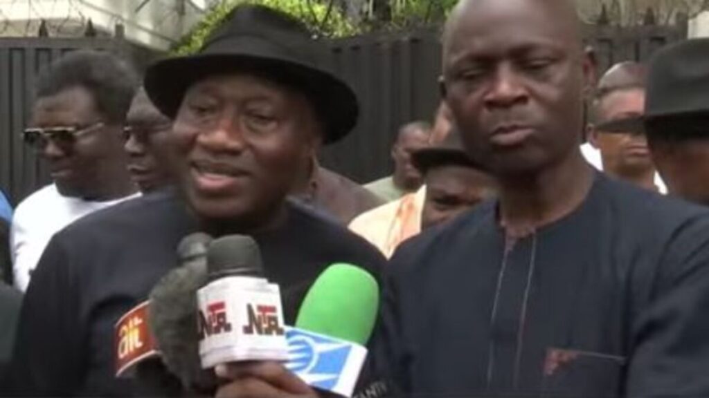 Turaki-Led PDP Faction Meets Jonathan Amid 2027 Presidential Speculations 2 goodluck-jonathan