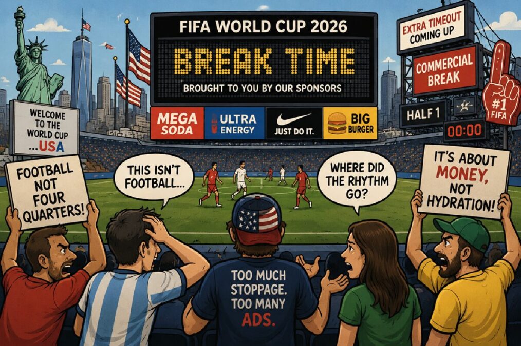 Hydration Breaks: Why This US World Cup Has "Divided" Football Fans 2 Hydration Breaks Why This US World Cup Has Divided Football Fans